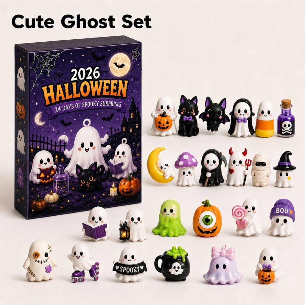 Advent Calendar Gift - Kalendarz adwentowy na Halloween 2026, 24-dniowy