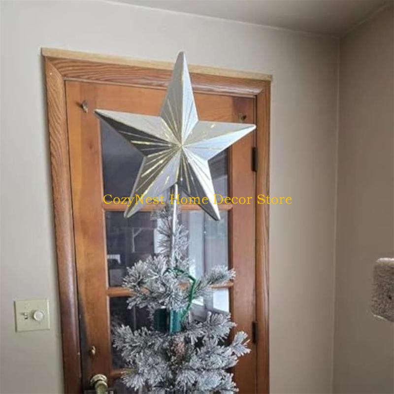 Star Tree Topper - 92 dekoracyjne choinki Toppery plastikowe gwiazdy