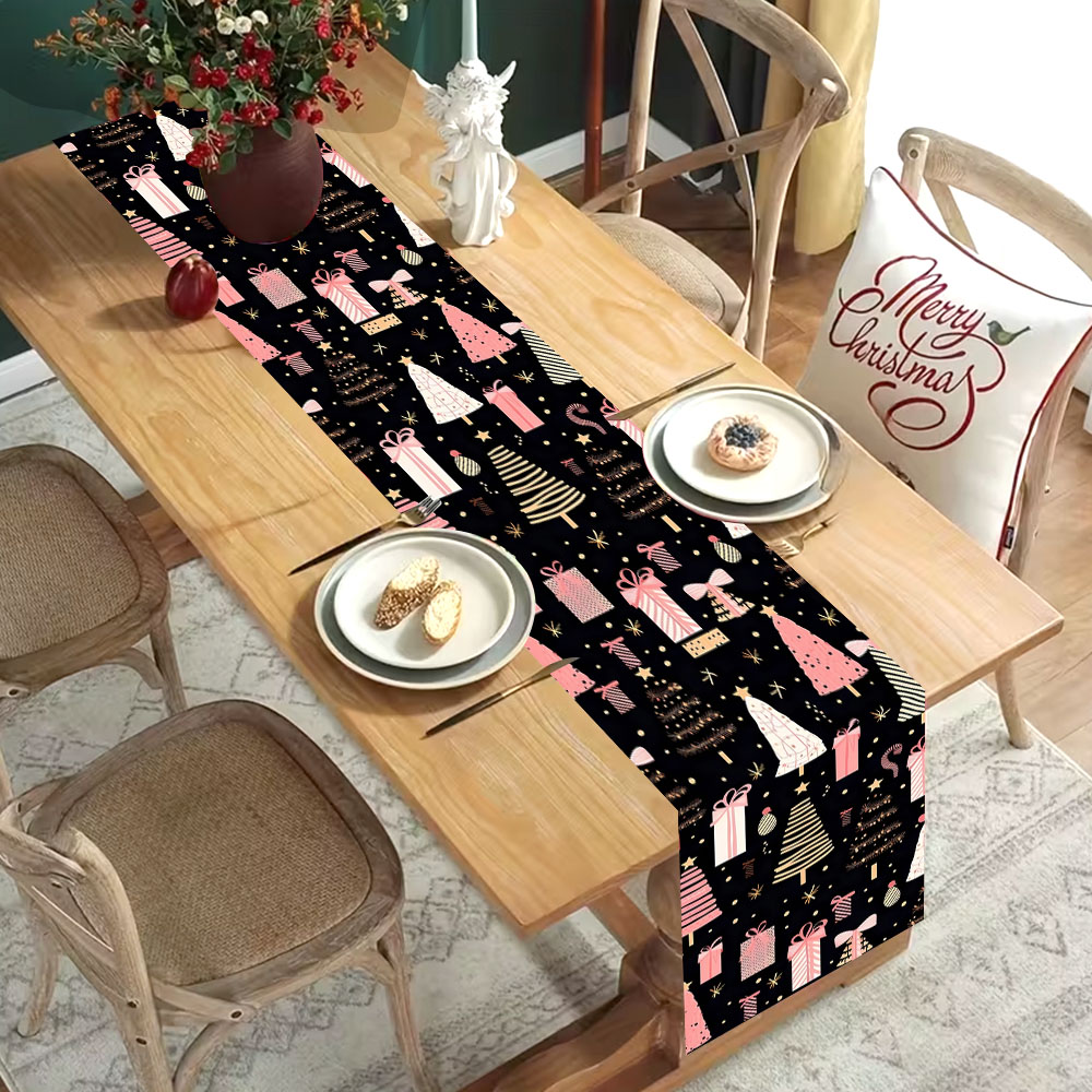 Świąteczny bieżnik na stół, ró – Christmas Table Runner recenzja i cena