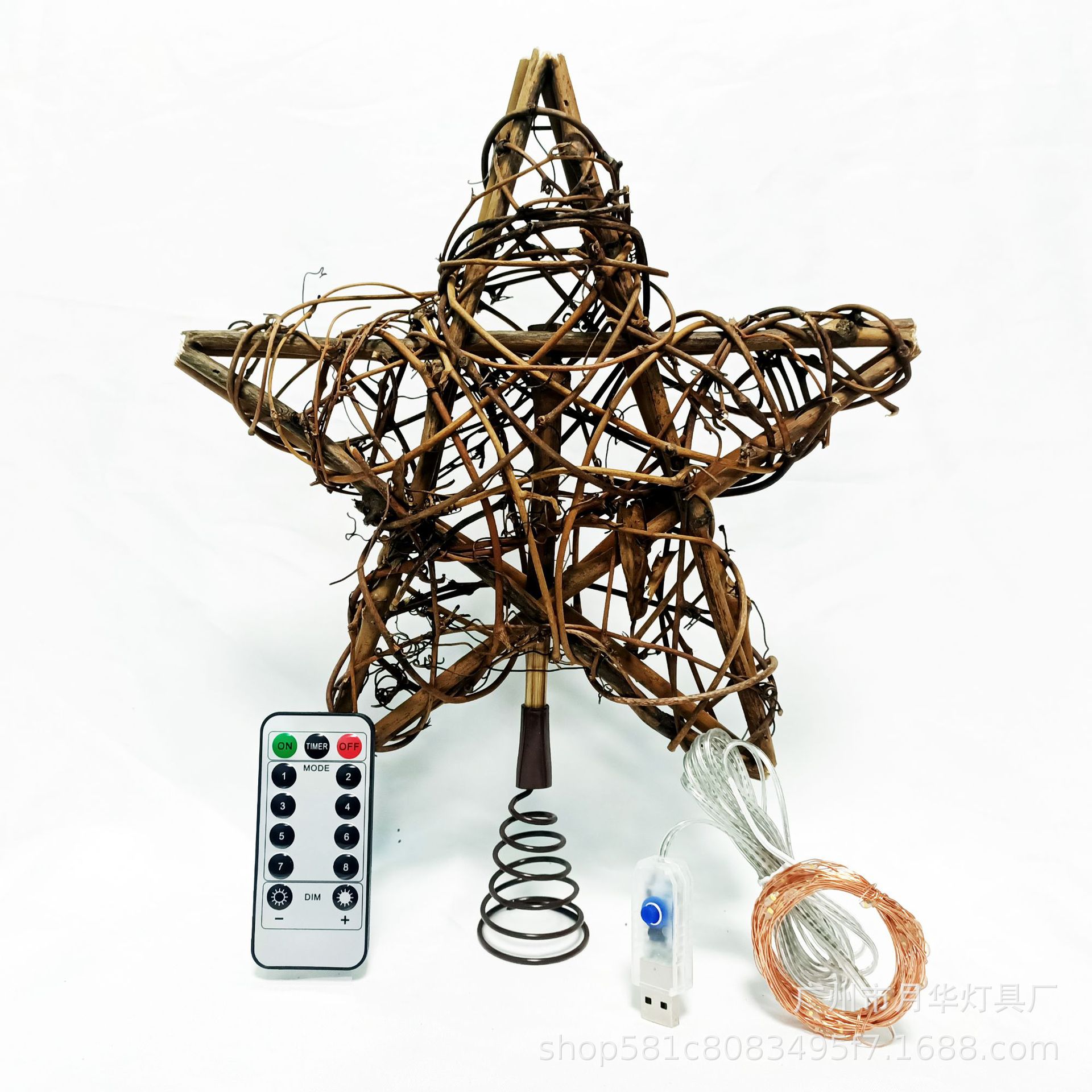 Świąteczna rattanowa gwiazda n – Star Tree Topper recenzja i cena