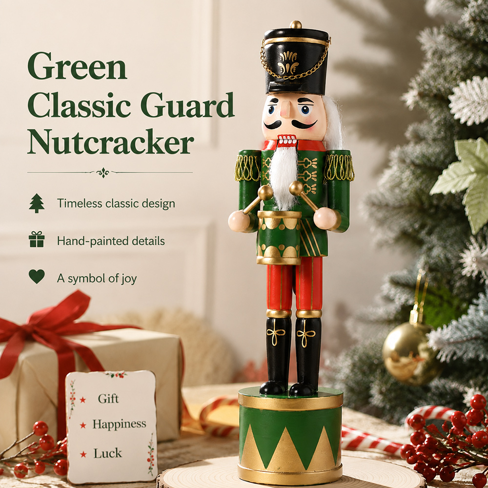 36CM Świąteczny Dziadek do Orz – Nutcracker Figurine recenzja i cena