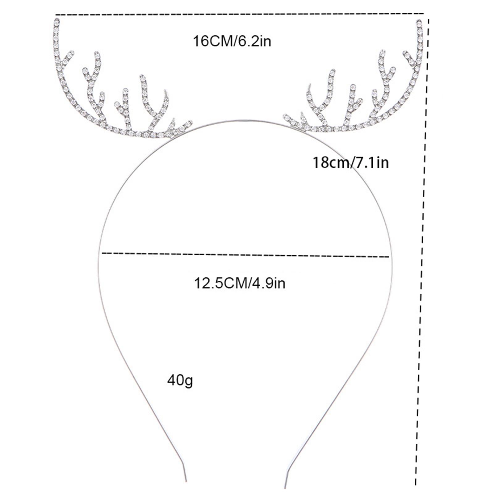Opaski na głowę z kryształkami – Reindeer Antlers Headband recenzja i cena