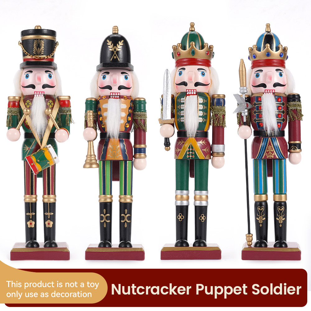 30CM Drewniany Dziadek do orze – Nutcracker Figurine recenzja i cena