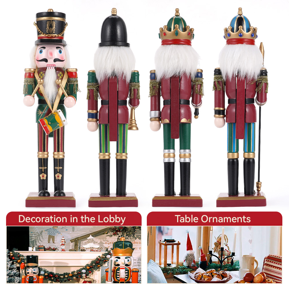 30CM Drewniany Dziadek do orze – Nutcracker Figurine recenzja i cena