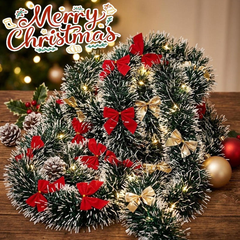 Girlanda świąteczna 20/2 m z k – Tinsel Garland Decoration recenzja i cena
