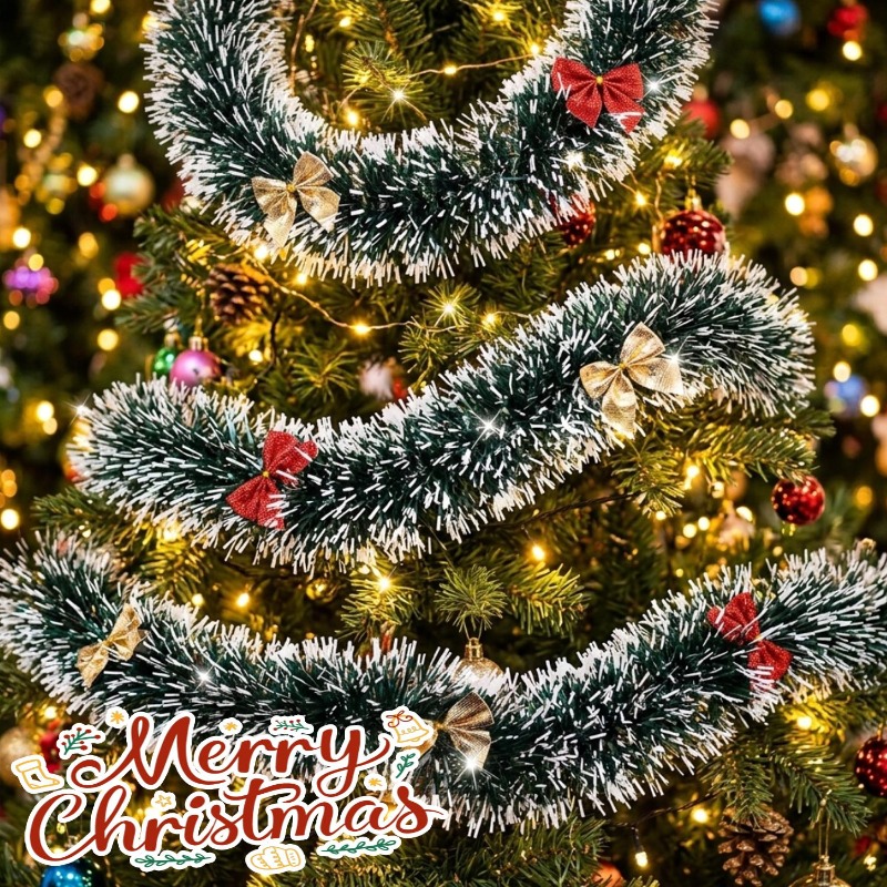 Girlanda świąteczna 20/2 m z k – Tinsel Garland Decoration recenzja i cena