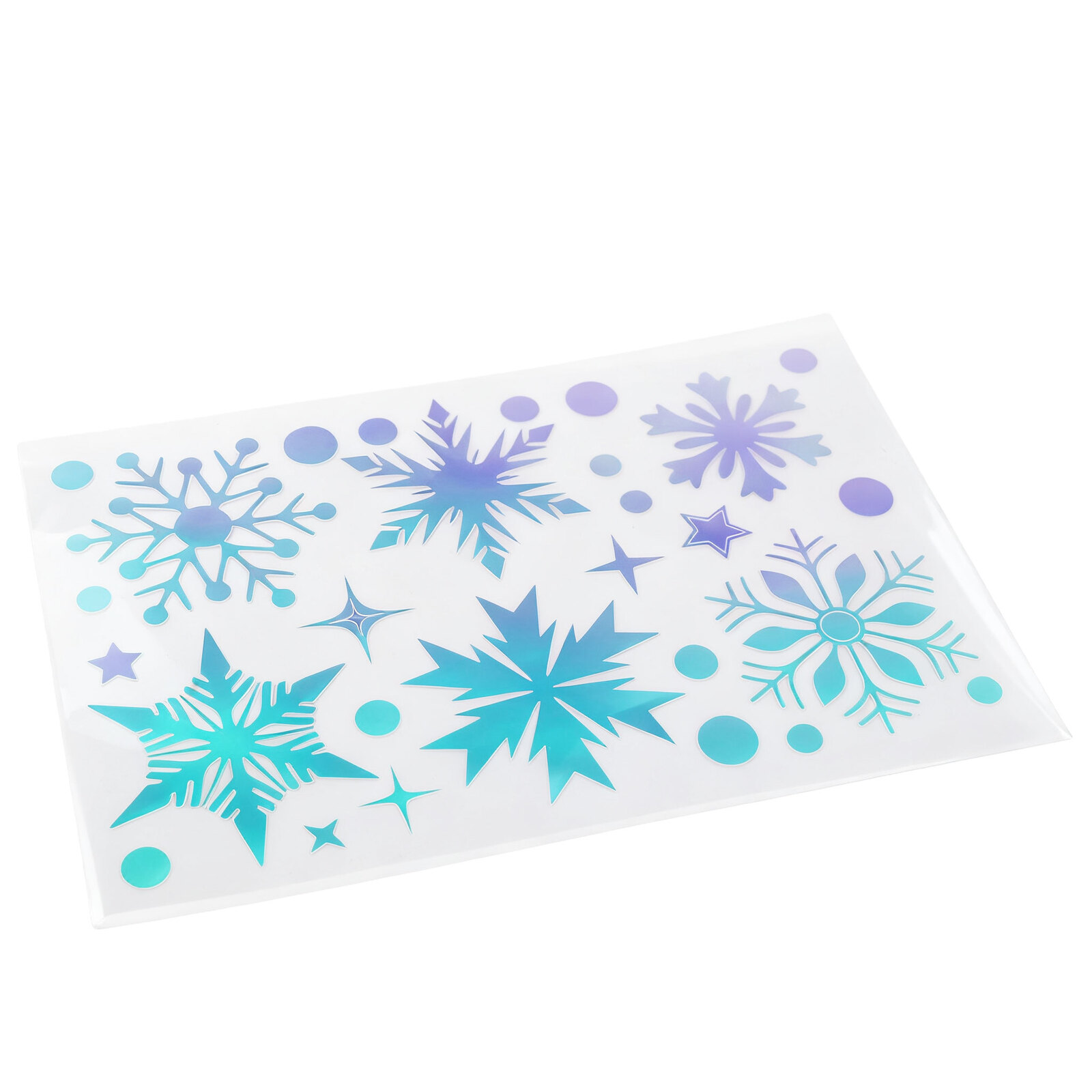 3 arkusze świątecznych nakleje – Snowflake Window Decal recenzja i cena