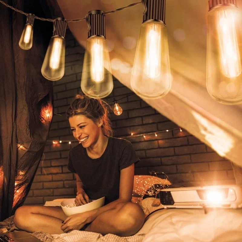 Zewnętrzne solarne lampki LED  – Led Fairy String Lights recenzja i cena